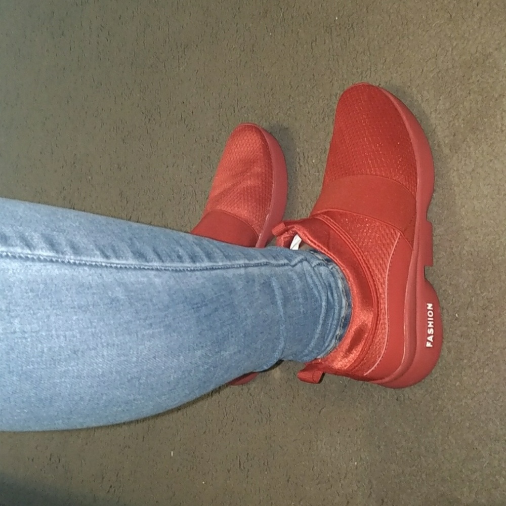 Red shoes